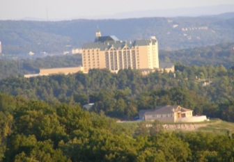 Chateau from Scenic lookout