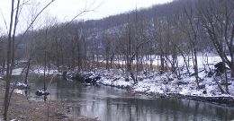 Coal Creek in Leslie