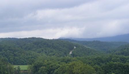 Hwy 7 scenic view road ahead