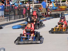 Go Cart Fun at Track 4